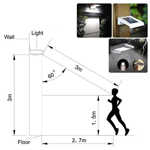 Solar Motion Light Waterproof Security Light