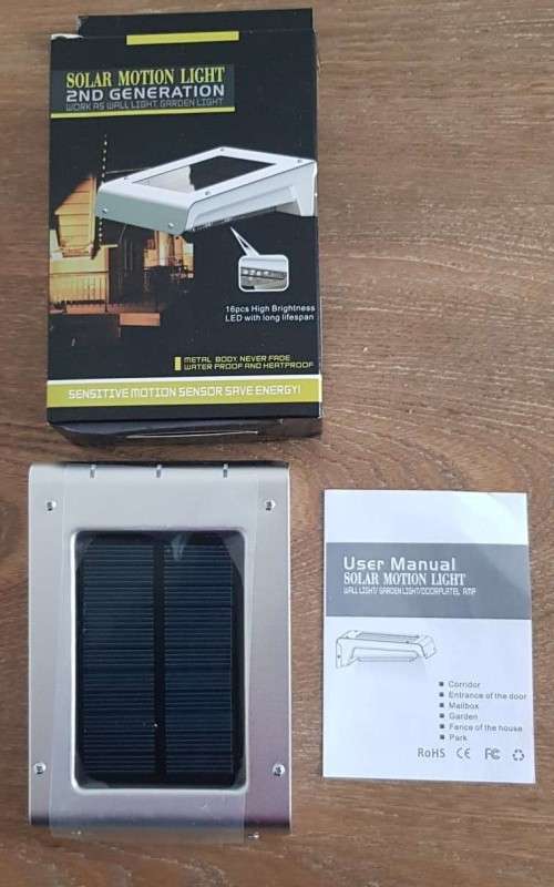 Solar Motion Light Waterproof Security Light