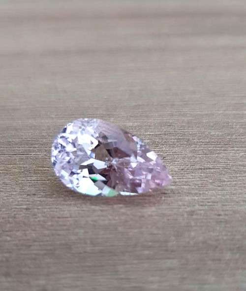 5.28Cts PINK MORGANITE PEAR CUT**CERTIFIED** GEMSTONE! NATURAL