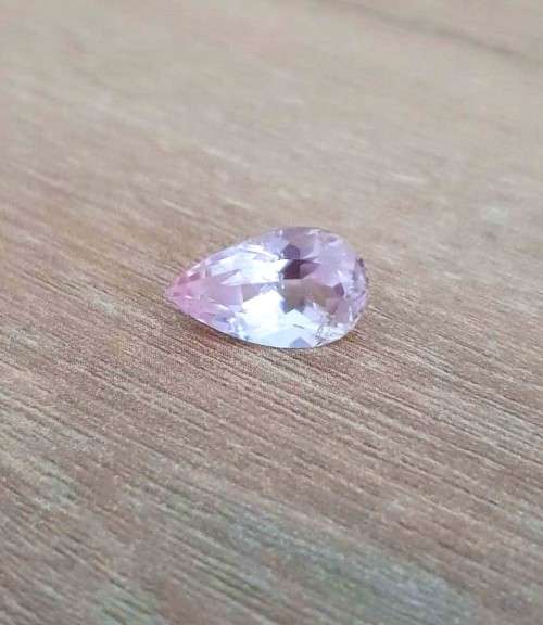 5.28Cts PINK MORGANITE PEAR CUT**CERTIFIED** GEMSTONE! NATURAL