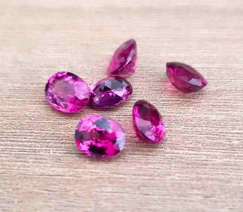 Rhodolite  Oval 0.86Cts Facet 1pce **Pinkish** Natural