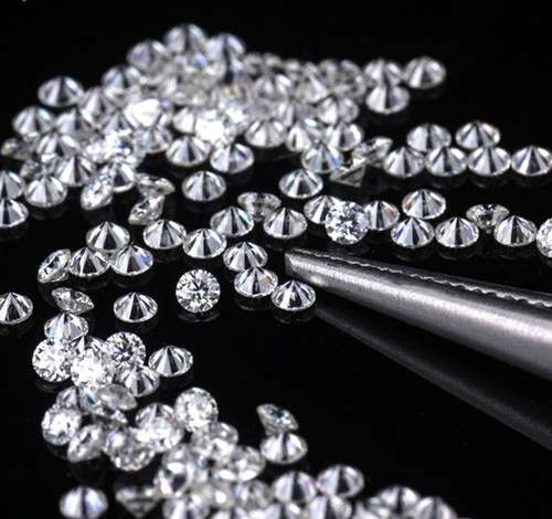 Moissanites  1.5mm D / VVS1  0.0147ct **1Piece** Small Size Stones Loose