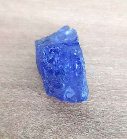 TANZANITE 32.47Cts.ROUGH NATURAL VIOLET BLUE SPECIMEN