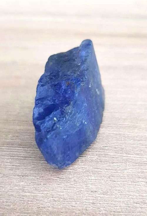 TANZANITE 45.83Cts.ROUGH NATURAL VIOLET BLUE SPECIMEN