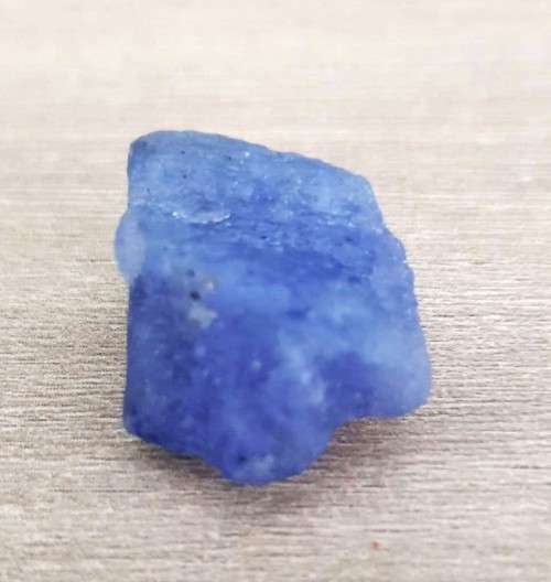 TANZANITE 35.80Cts. NATURAL VIOLET BLUE SPECIMEN ROUGH