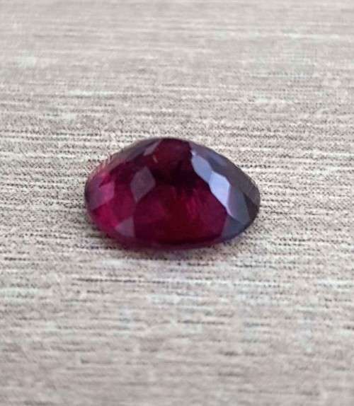 1.30Ct. Tourmaline Rubellite  Oval Natural  Precious Gem