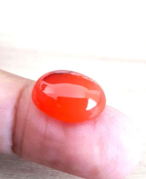 CARNELIAN 8.98cts A+ QUALITY MAGNIFICENT NATURAL GEM CAB