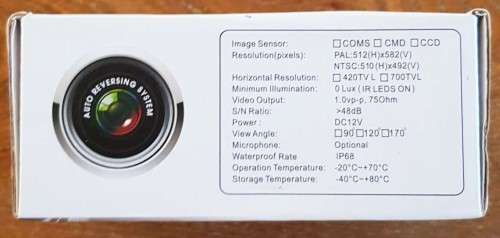 Rearview  Reversing Colour Camera