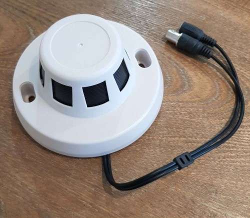 Smoke detector CCTV 450TVL 3.6 mm Camera