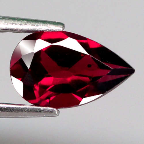1.10Ct.  Spessartine Garnet Red Pear Unheated Natural Namibia Best For Jewelry!