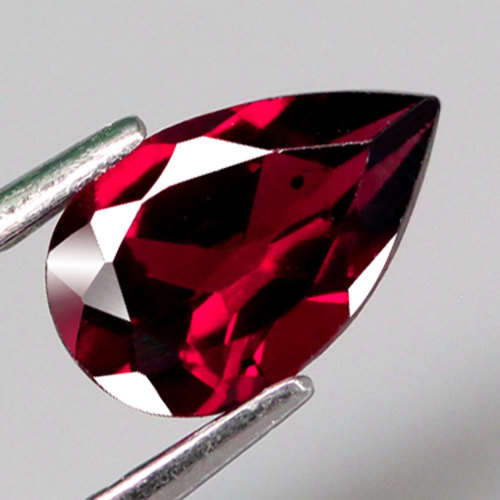 1.10Ct.  Spessartine Garnet Red Pear Unheated Natural Namibia Best For Jewelry!