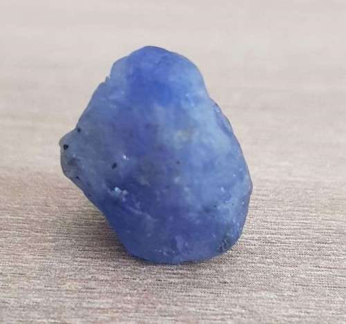 TANZANITE 17.00Cts. NATURAL VIOLET BLUE  ROUGH