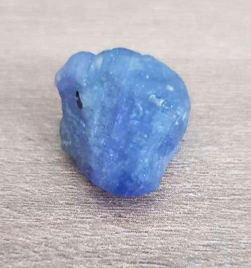 TANZANITE 17.00Cts. NATURAL VIOLET BLUE  ROUGH