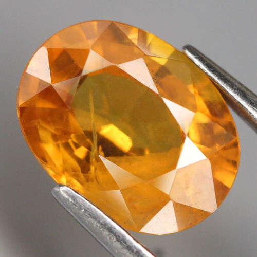 1.98Ct.  Sapphire Yellow Oval Bangkaja Precious Gem Ravishing!Natural