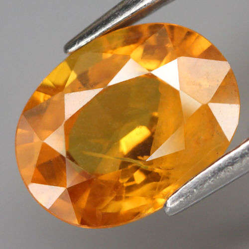 1.98Ct.  Sapphire Yellow Oval Bangkaja Precious Gem Ravishing!Natural