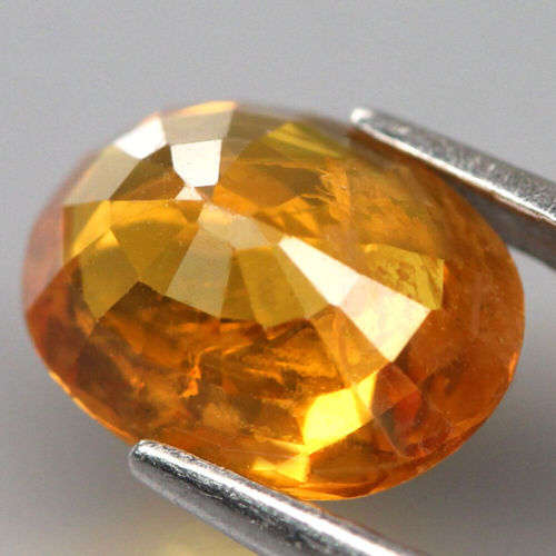 1.98Ct.  Sapphire Yellow Oval Bangkaja Precious Gem Ravishing!Natural