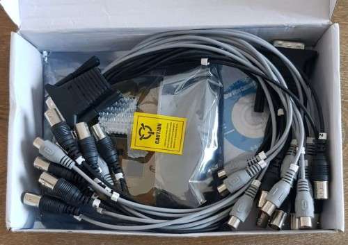 PCI DVR Card 16 channels H.264 compression card