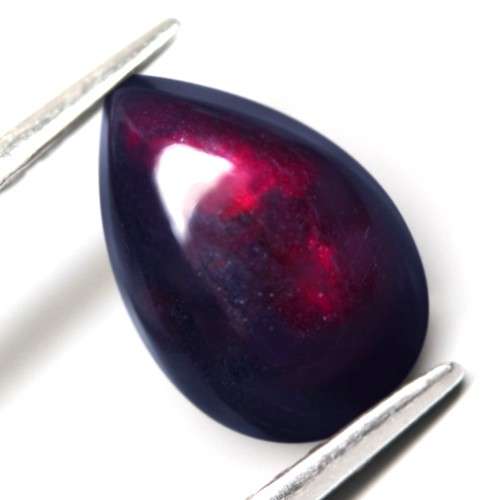 1.13Ct.  Opal Pear Cabochon Multi Colours Glittering Rainbow 3D! Ethiopian Natural