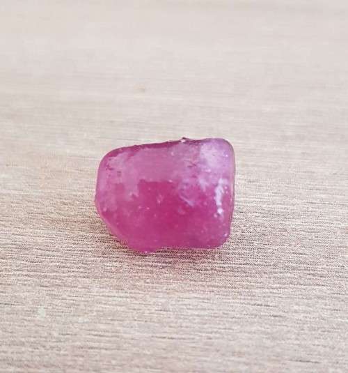12.84Ct. Rough Ruby Natural Top Purplish Red Madagascar