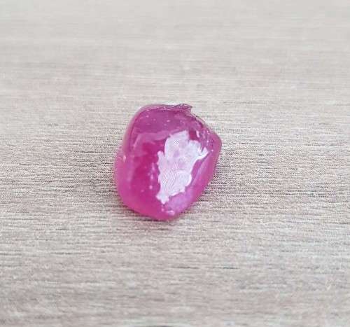 10.05Ct. Rough Ruby Natural Top Purplish Red Madagascar