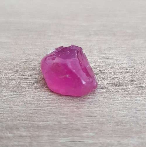 10.05Ct. Rough Ruby Natural Top Purplish Red Madagascar