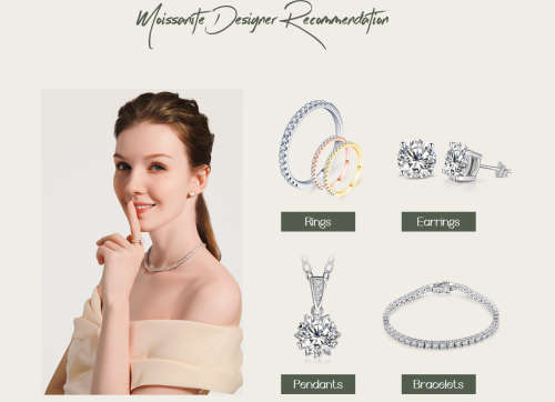 1.00Cts Moissanite Triology Ring Pear side stones 10K Gold **GRA Certified**  VVSI/D