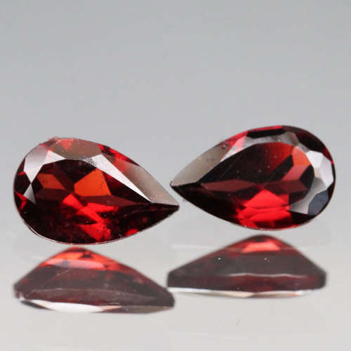 1.95Ct. Natural Spessartine Garnet Red Pear Namibia Natural