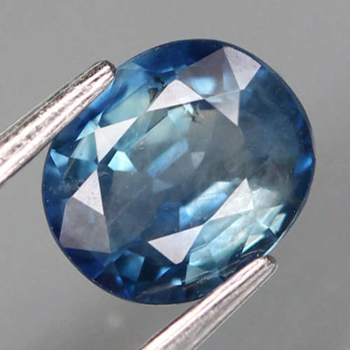 1.13Ct. Sapphire Blue Oval Shape Australia Precious Gem Ravishing! Normal Heated