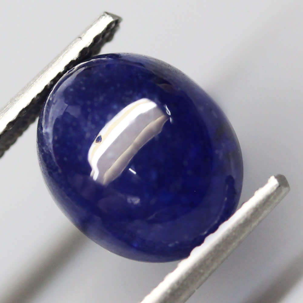5Ct.  Sapphire Cornflower Blue Oval Cabochon Natural