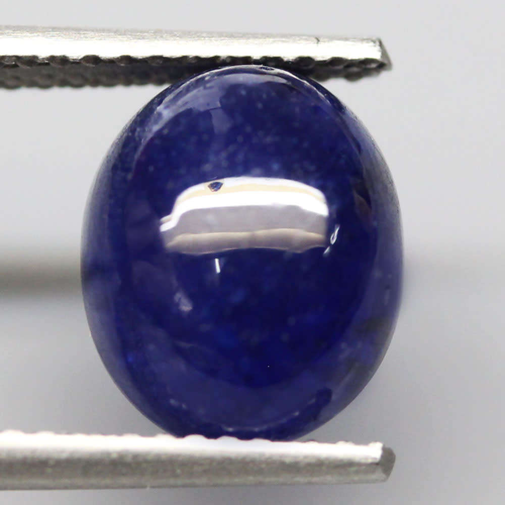 5Ct.  Sapphire Cornflower Blue Oval Cabochon Natural