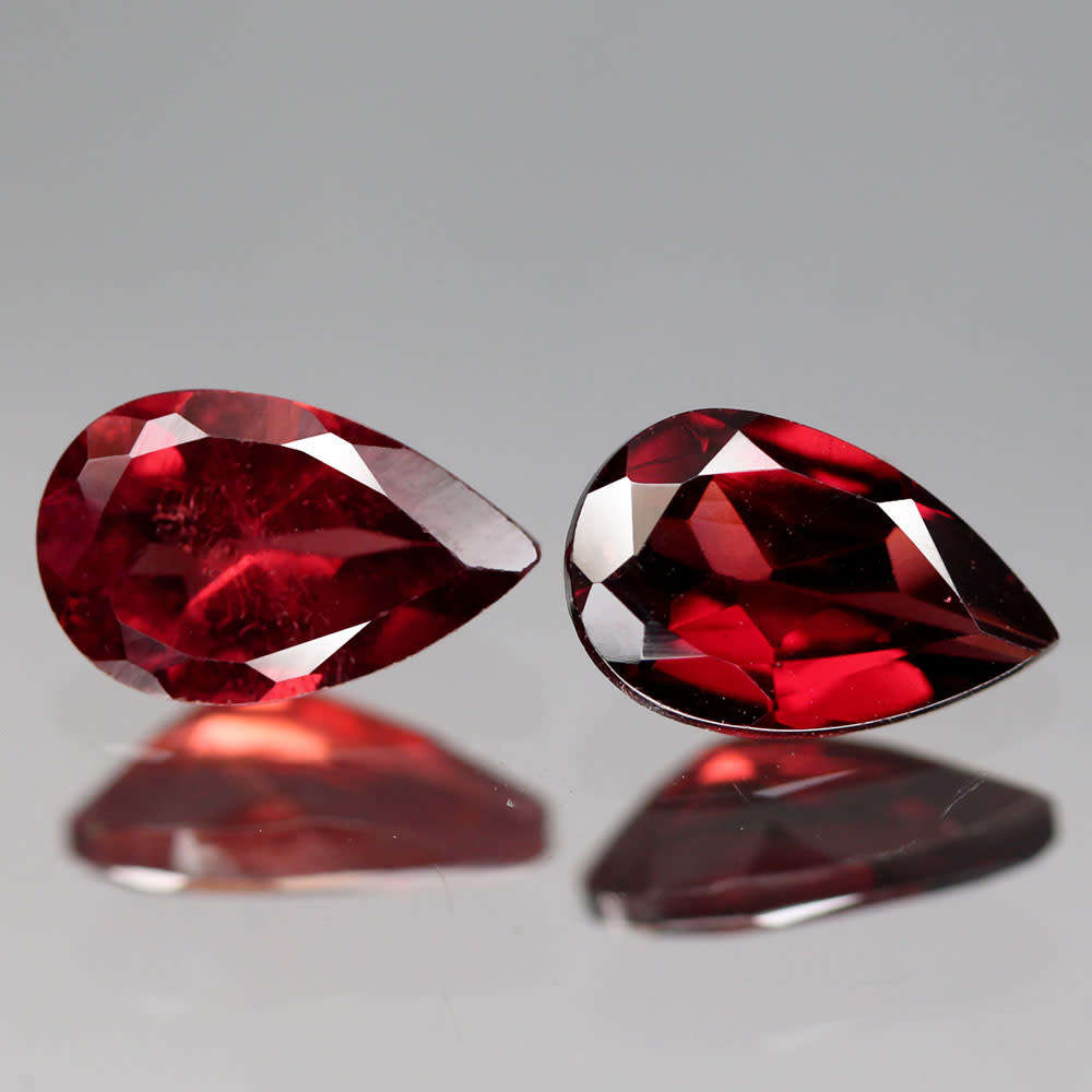 1.97Ct. Spessartine Garnet Red Pear Natural