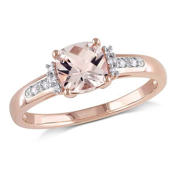 1.12Cts  MORGANITE **PEACH/PINK CUSHION CUT** GEMSTONE! NATURAL