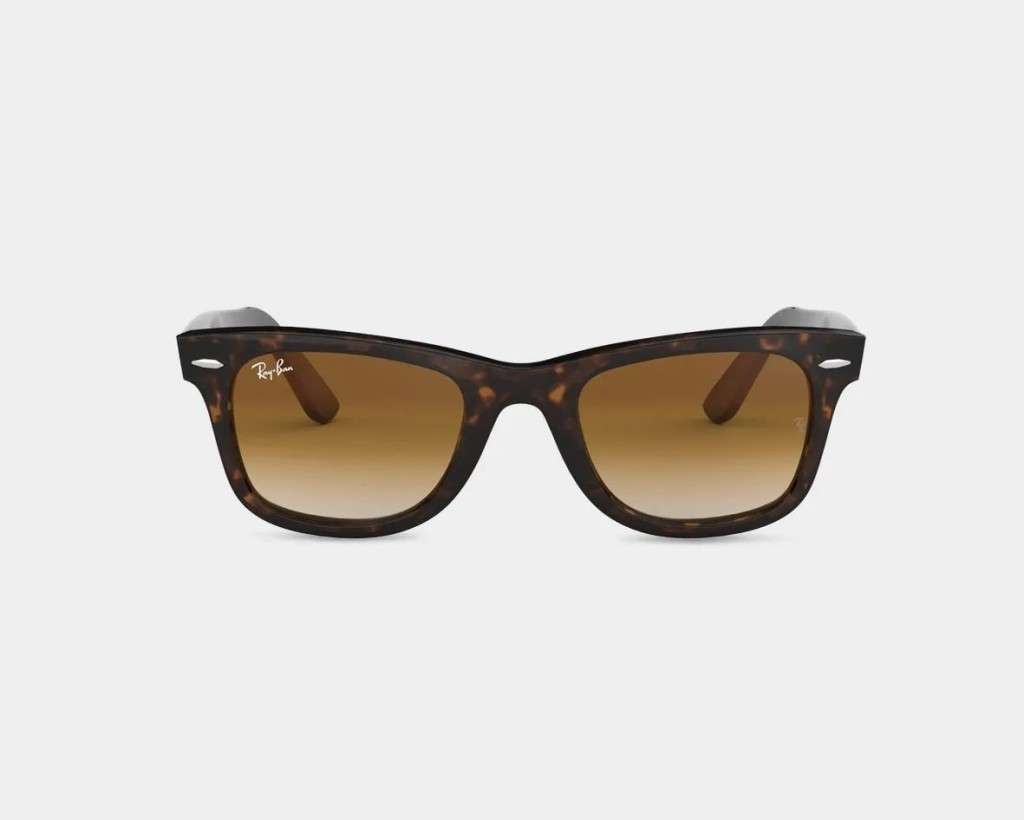Ray-Ban Wayfarer Classic Sunglasses  size 50mm RB2140 Tortoise/ Gradient brown Lense