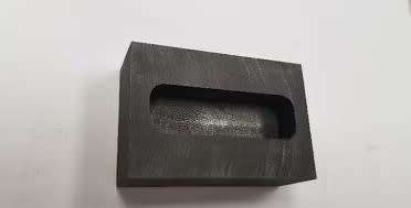 Graphite Casting Melting Ingot Mold for Gold Silver Metal 550x20x30mm for 120g Gold / 64g Silver