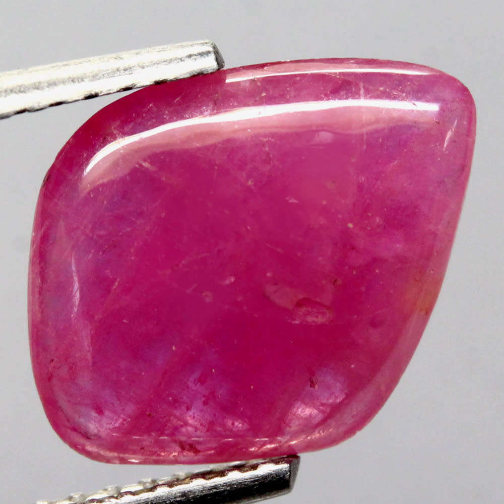 2.41Ct. Ruby Reddish Pink Fancy Cabochon Mozambique Gem Ravishing Color!Natural