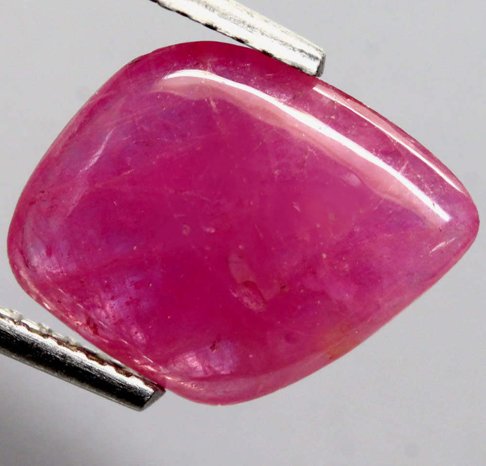 2.41Ct. Ruby Reddish Pink Fancy Cabochon Mozambique Gem Ravishing Color!Natural