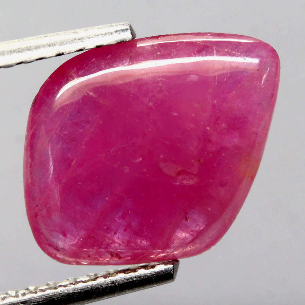 2.41Ct. Ruby Reddish Pink Fancy Cabochon Mozambique Gem Ravishing Color!Natural