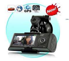 Car DVR X3000 Dual Lens Camera Video Recorder 140 degree G-Sensor