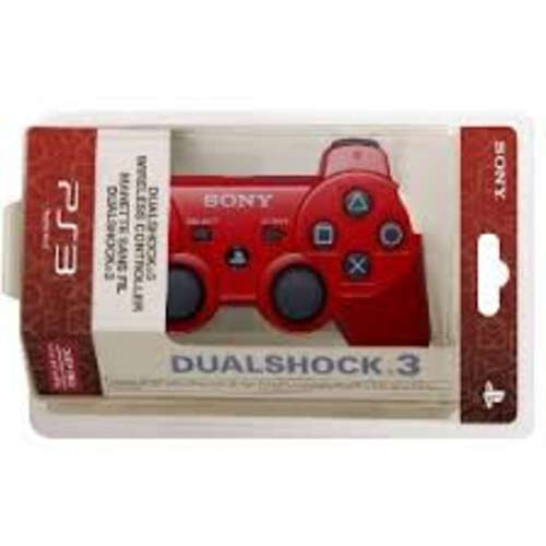 Dual Shock 3 Wireless Bluetooth SIX AXIS Controller for PS3-Red