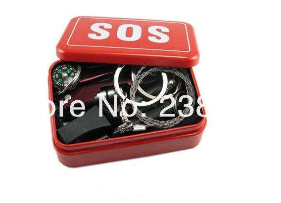 Outdoor SOS  Field Survival Box