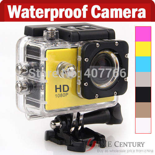 Gopro Style Action Camera Diving 30Meter Waterproof Camera 1080P Full HD Underwater Sport Camera