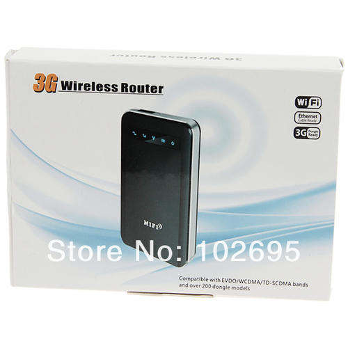 MIFI 3G Wireless Router Wi-Fi High Speed 150Mbps 3G/ Ethernet Auto Switch