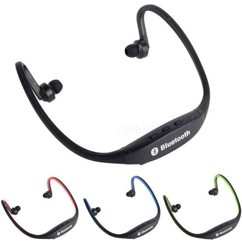 Sport Wireless Earphones Headphones Music MP3 Player TF Card FM radio Headset