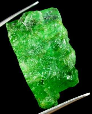 26 Ct Natural Certified Green Emerald Rough