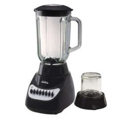 SUNBEAM GLASS BLENDER WITH GRINDER