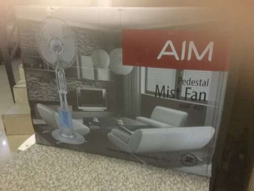 AIM PEDESTAL MIST FAN