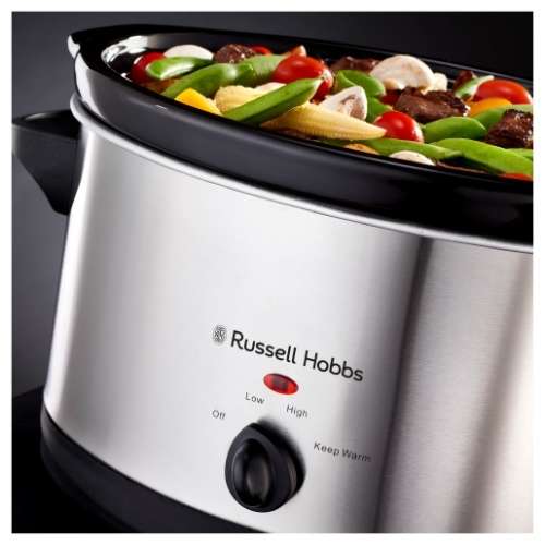 RUSSELL HOBBS 6.5 L OVAL SLOW COOKER