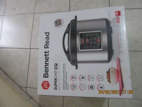 BENNETT READ SUPERCHEF 10+ 10 IN 1 MASSIVE VOLUME INTELLIGENT MULTICOOKER 10 LITRES