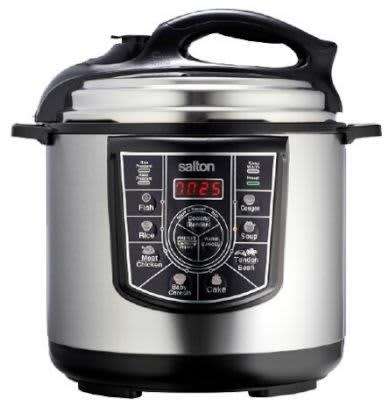 SALTON PRESSURE COOKER 6 LITRES