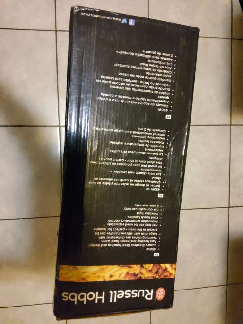 RUSSELL HOBBS BUFFET SERVER AND HOT TRAY